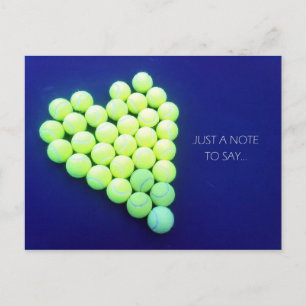Tennis ♥ Carte postale