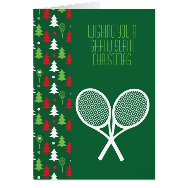 Tennis🎾🎄❄️ Christmas,  green, red and white (Devant)