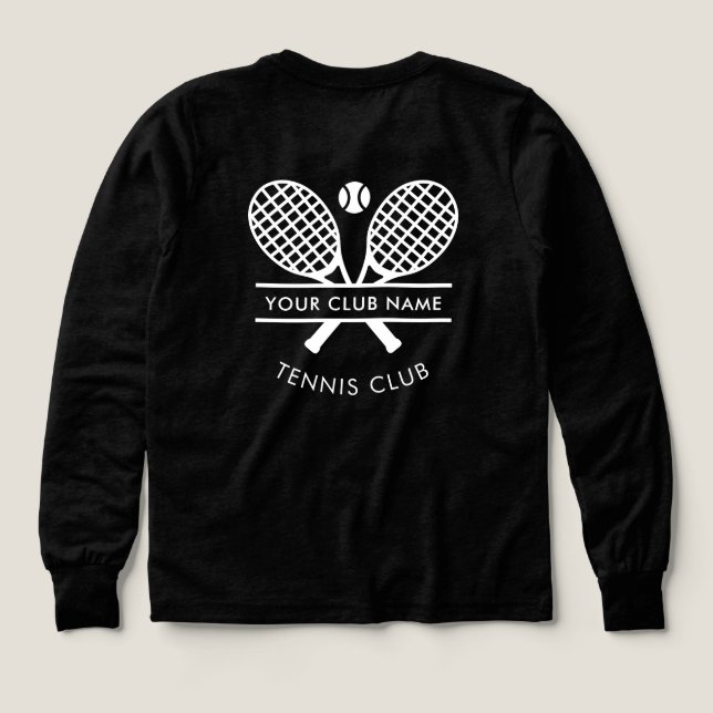 Tennis Country Club Nom de l'équipe personnalisée (Motif dos)