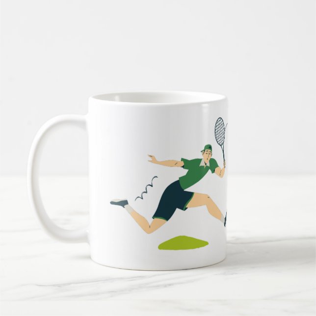 Tennis  Dad champion mug (Gauche)