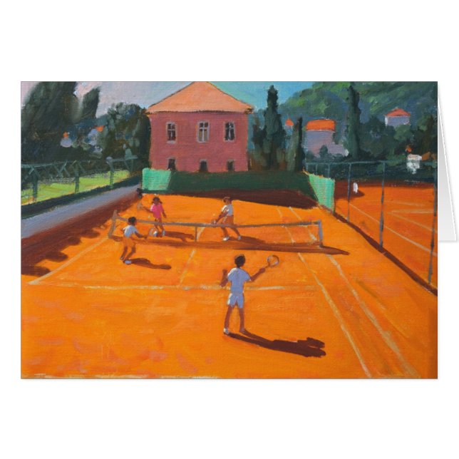 Tennis de cour d'argile Lapad Croatie 2012 (Devant horizontal)