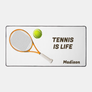 Tennis de nom et de texte personnalisés