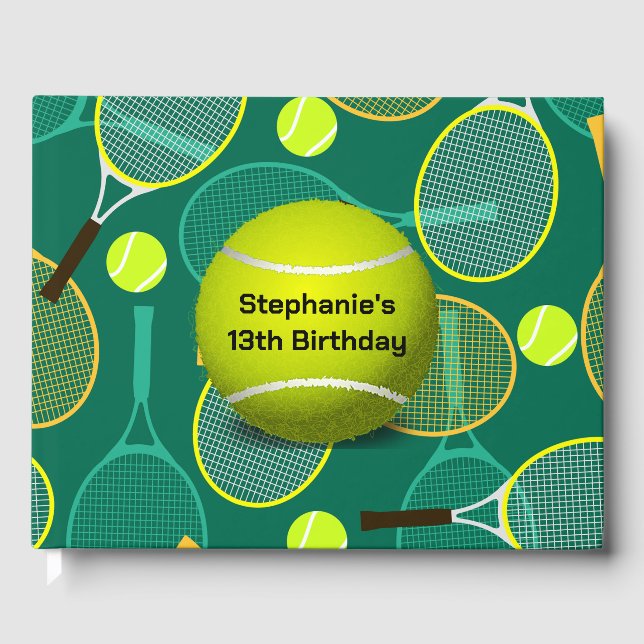 Tennis Design Livre d'or (Recto)