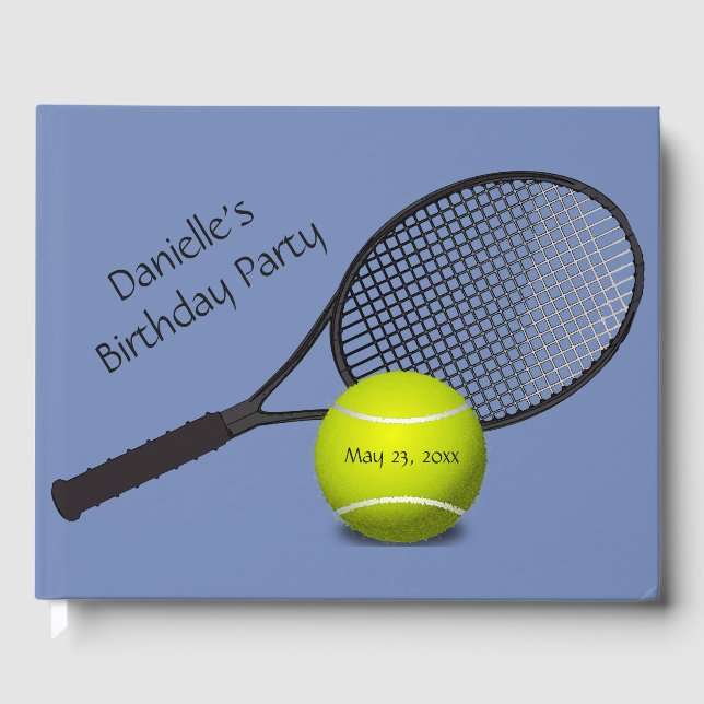 Tennis Design Livre d'or (Recto)