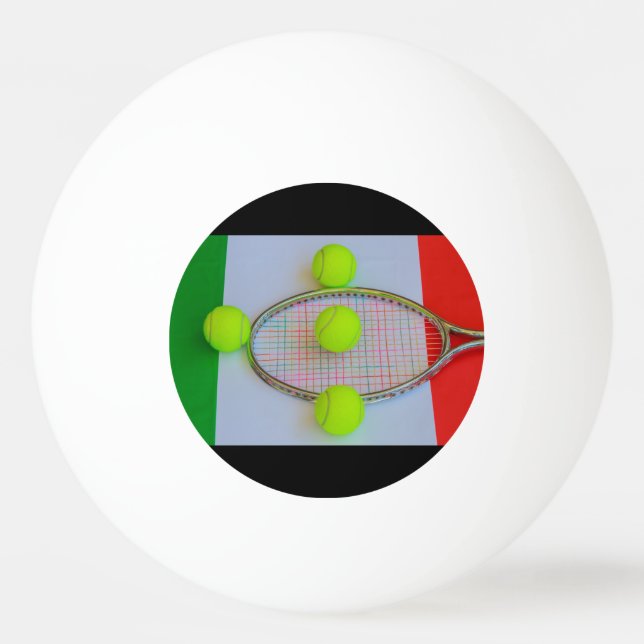 Tennis italien BALLes de PING PONG (Devant)