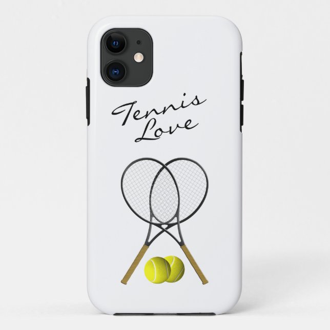 Tennis Love IPhone 5 Coque (Dos)