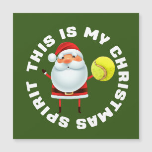 Tennis Noël avec le Père Noël Esprit Noël