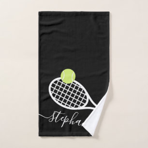 Tennis Personnalisé Filles Nom du script Serviette