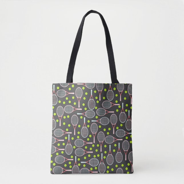 Tennis Racket Tote Bag (Devant)