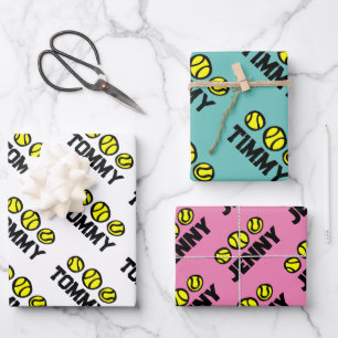 Tennis sur mesure pour enfants draps papier d'emba