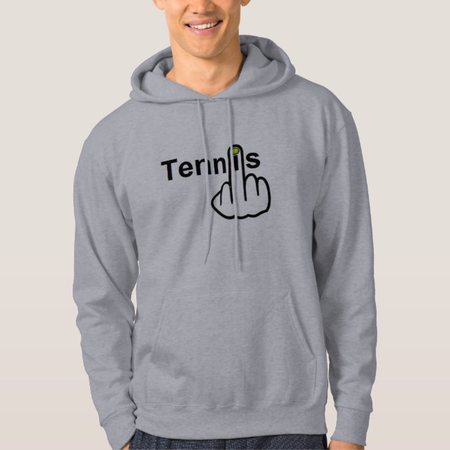 Tennis sweat - shirt à capuche Flip (Devant)