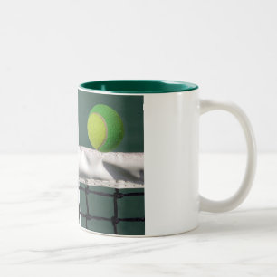 Tennis vert de tasse