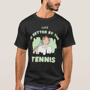Tennis vibes seulement design T-Shirt design