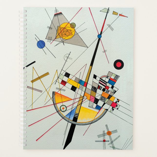 Tension délicate par Wassily Kandinsky (Devant)