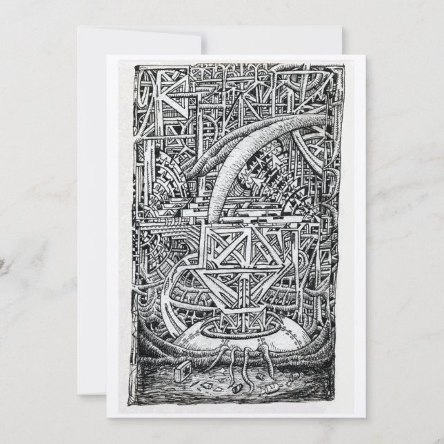 Tentacle Tank par Brian Benson Flat Card (Devant)