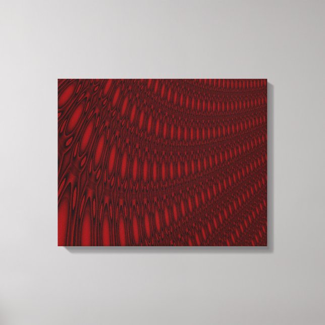 Tentacles de pieuvre rouge en toile (Recto)