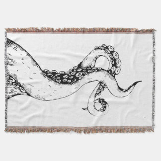 tentacules de pieuvre jetant une couverture