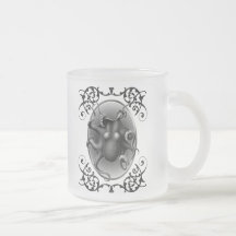 Tentacules de pieuvre noire servant ensemble Mug g