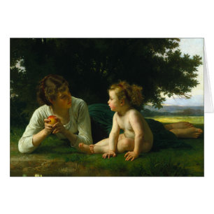 Tentation par Bouguereau 1880
