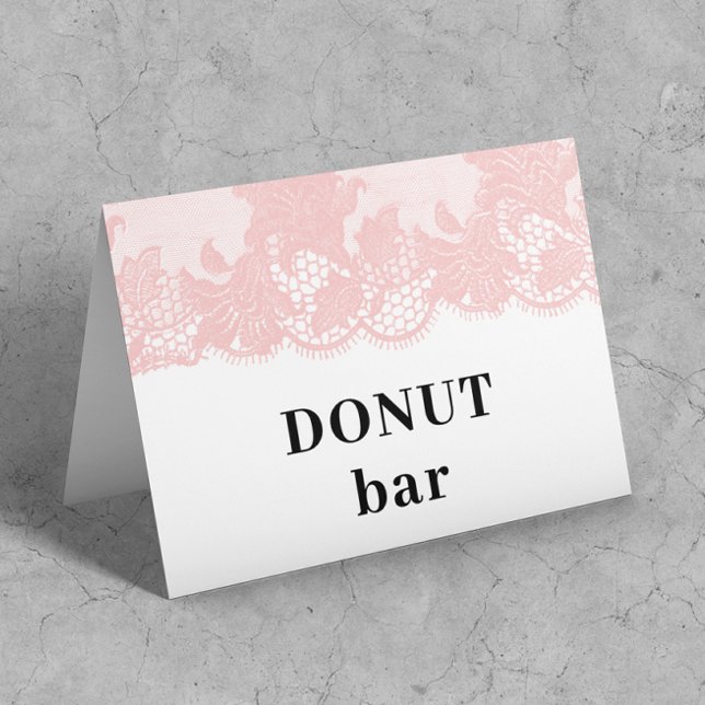 Tente de bar à pop-corn en dentelle rose (Créateur téléchargé)