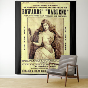 Tenture 1893 et pour Harlene hair restorer