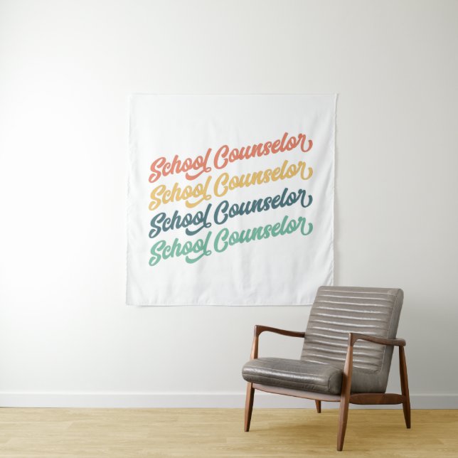 Tenture 1/2- Retour À L'École Vintage Conseiller (En situation)