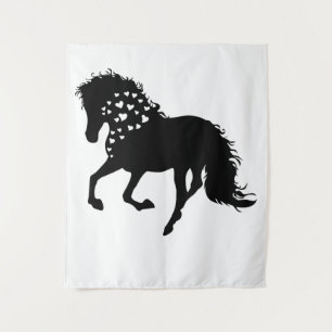 Tenture 1- Chemise de cheval, Tee amateur de cheval, Fille