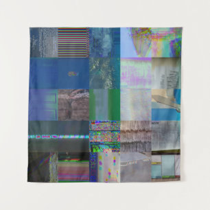 Tenture 1C9984DA Glitch Art Distorsion Numérique Vaporwave