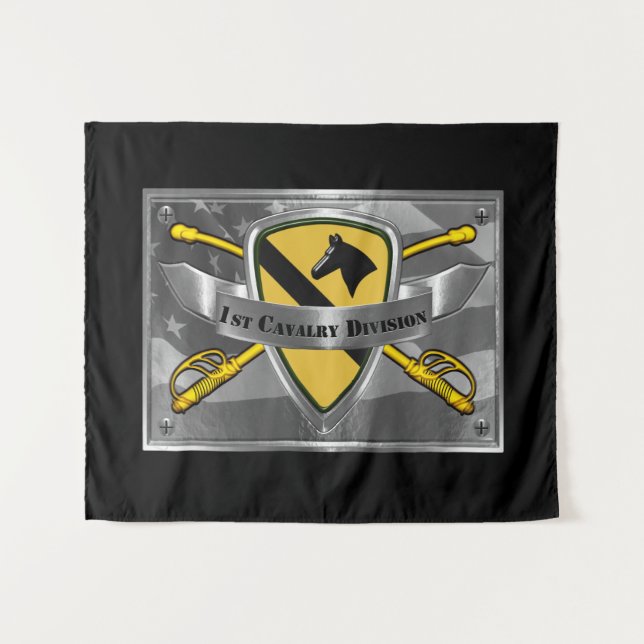 Tenture 1ère division de cavalerie CAV (Devant (Horizontal))