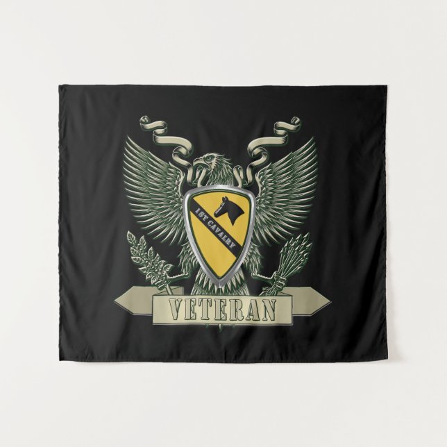 Tenture 1re division de cavalerie CAV (Devant (Horizontal))
