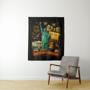 Tenture 250 ans de liberté américaine