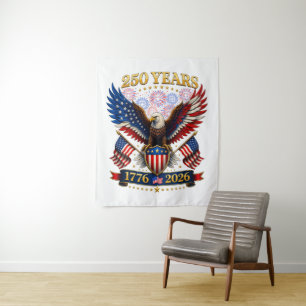 Tenture 250e anniversaire des États-Unis 1776-2026