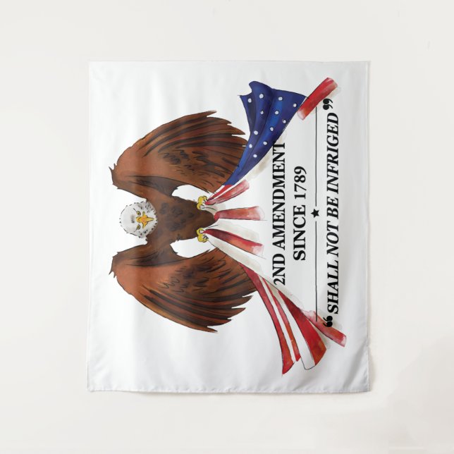 Tenture 2e amendement Oreiller (Devant)