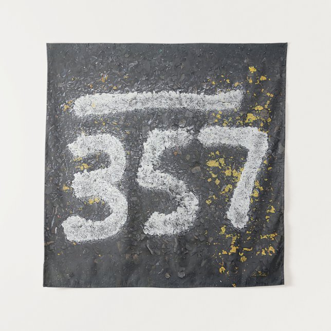 Tenture 357 Mason's and Angel Number (Devant)