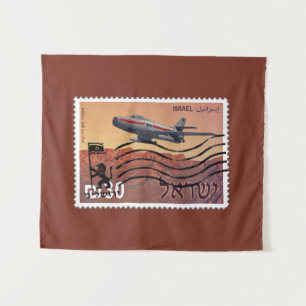 Tenture 50e anniversaire de la réunification de Jérusalem