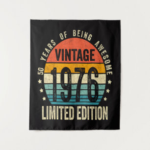 Tenture 50e anniversaire Vintage 1976 Édition limitée