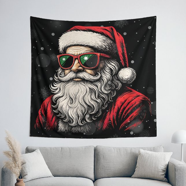Tenture 67 Meme Funny Santa Says Six Seven Christmas (Créateur téléchargé)