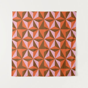 Tenture 70s retro vintage pattern background