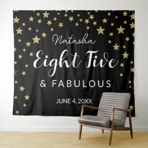 Tenture 85 & Fabuleux anniversaire Photo Booth fond