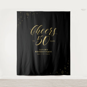 Tenture À 50 ans, on fait la fête Soirée d'anniversaire