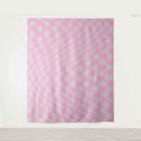 à damiers Motif Lilac Pink Check Checkerboard
