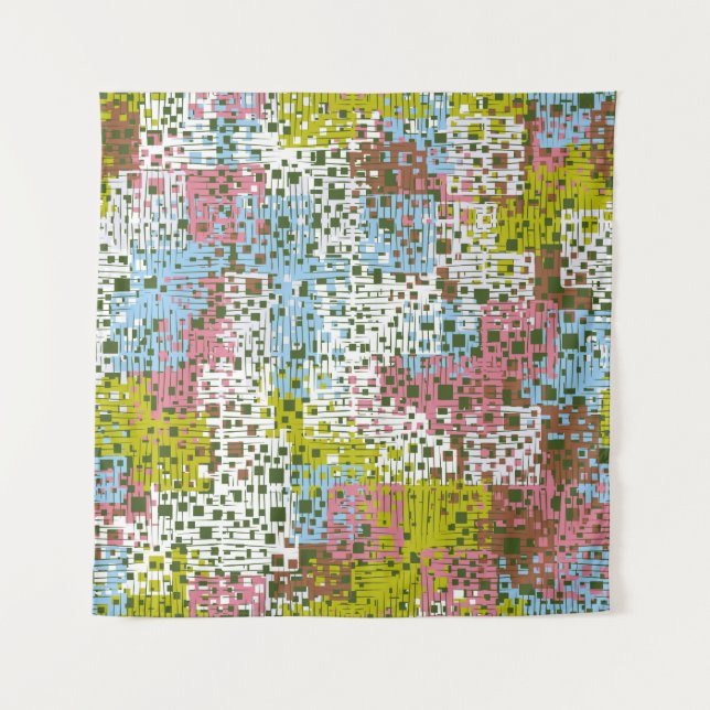 Tenture Abstract seamless pattern. Paints of the spring la (Devant)