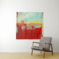 Abstrait rouge de l'Alaska