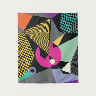 Tenture Abstrait triangles modernes arrière - plan motif i