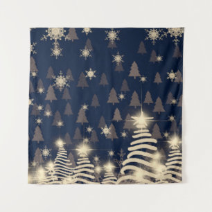 Tenture Abstraits flocons de neige. 2d illustration. Saint
