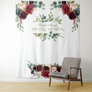 Tenture Accessoire de fête prénuptiale floral rose de Bour