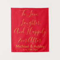 Accueil Mariage personnalisé Accueil Prop Rouge & 