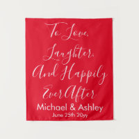 Accueil Mariage personnalisé Accueil Prop Rouge & 