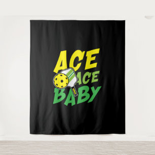 Tenture Ace as bébé pour un joueur de Pickleball