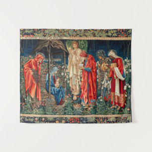 Tenture ADORATION DES MAGI Morris,Burne-Jones Noël